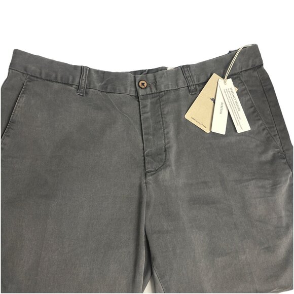 Tommy Bahama Boracay Flat Front Chino Casual Pants Mens 36 x 34 Fog Grey - Picture 7 of 11